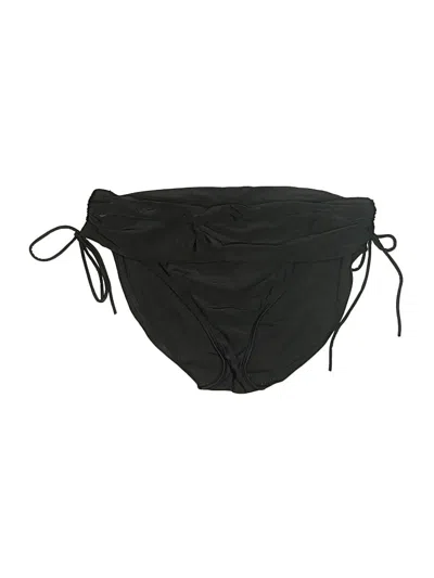 Pre-owned Croft & Barrow Swimsuit Bottoms In Black