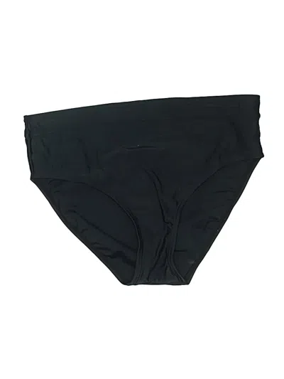 Pre-owned Croft & Barrow Swimsuit Bottoms In Black