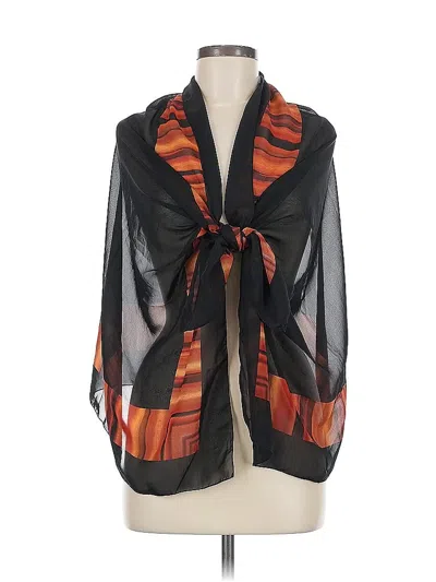 Pre-owned Croft & Barrow Swimsuit Cover Up In Black