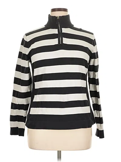 Pre-owned Croft & Barrow Turtleneck Sweater In Black