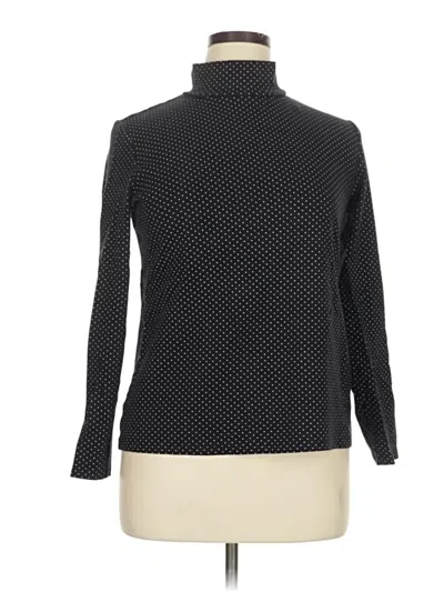 Pre-owned Croft & Barrow Turtleneck Sweater In Black