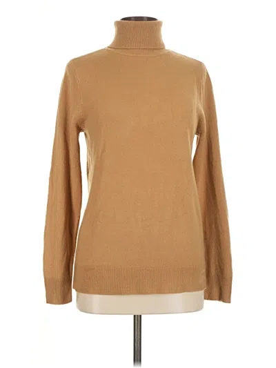 Pre-owned Croft & Barrow Turtleneck Sweater In Brown