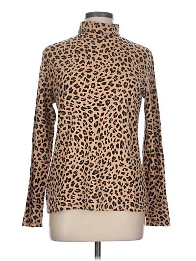 Pre-owned Croft & Barrow Turtleneck Sweater In Brown