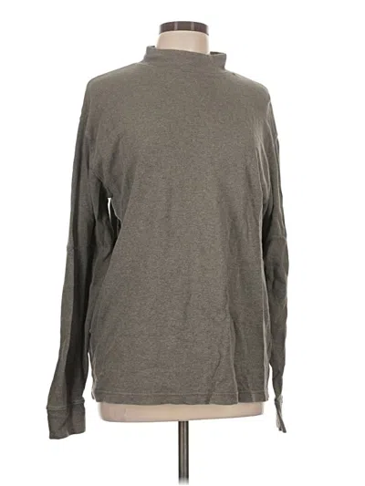 Pre-owned Croft & Barrow Turtleneck Sweater In Gray