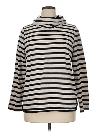 Pre-owned Croft & Barrow Turtleneck Sweater In Ivory