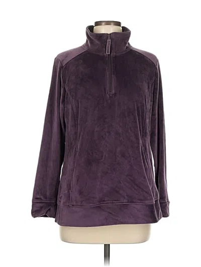 Pre-owned Croft & Barrow Turtleneck Sweater In Purple