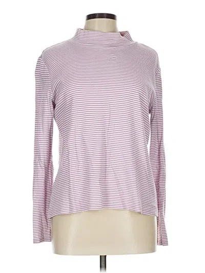 Pre-owned Croft & Barrow Turtleneck Sweater In Purple