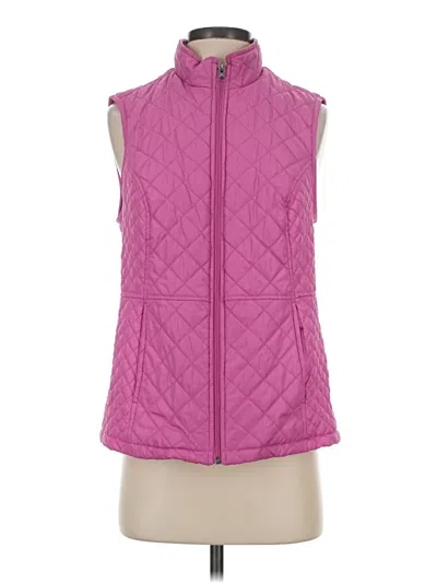 Pre-owned Croft & Barrow Vest In Pink