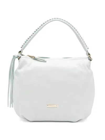 Cromia Logo-plaque Tote Bag In White