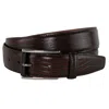 Crookhorndavis Django Turin Tejus Lizard Print Dress Belt In Multi