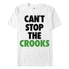 Crooks & Castles Can't Stop The Crooks  Graphic T-shirt In White