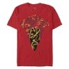 Crooks & Castles Medusa Bandana  Graphic T-shirt In Red