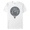 Crooks & Castles Medusa Black Chains  Graphic T-shirt In White