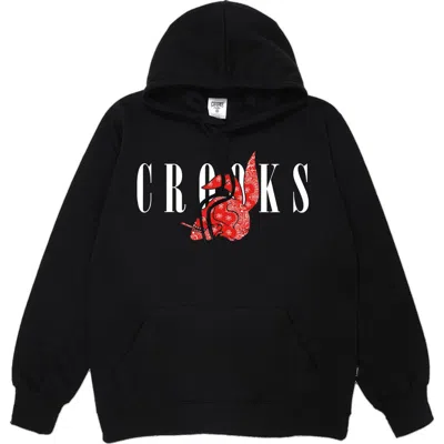 Crooks & Castles Crooks And Castles Paisley Bunny Hoodie In Black
