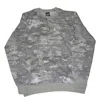 Crooks Castles Crooks & Castles Men's Crewneck Sweatshirt Crewneck "tactics" Gray Map Camo