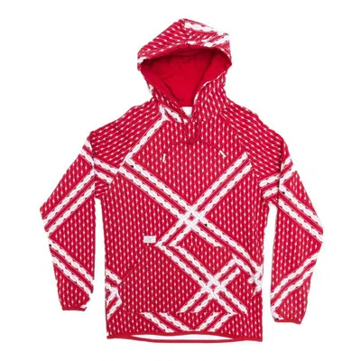 Crooks Castles Crooks & Castles Men's Hoodie Sweatshirt Hoodie "black Moon" Truered/multi In Unico