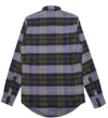 Crooks Castles Crooks & Castles Men's Long Sleeve Shirt L/s "rafter" Navy/green/grey In Unico