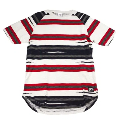 Crooks Castles Reign Knit Men's S/s Raglan T-shirt In Multi