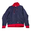 Crooks Castles Reign Woven Track Jacket Men's Windbreaker In Navy