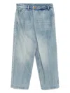Croquis Asymmetric Jeans In Blue