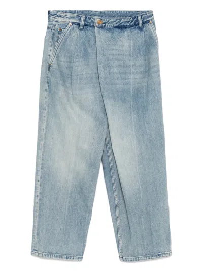 Croquis Asymmetric Jeans In Blue