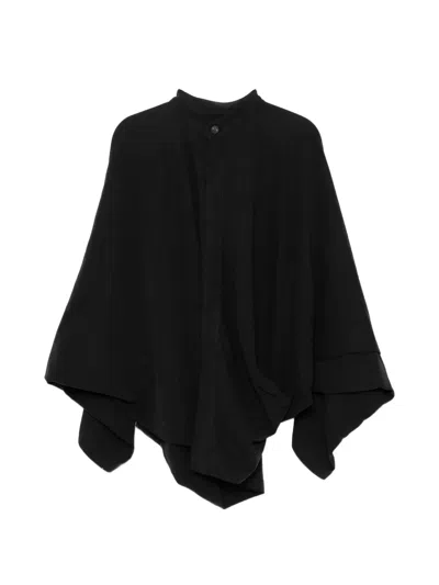 Croquis Asymmetrisches Hemd In Black