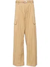Croquis Belted Trousers In Neutrals