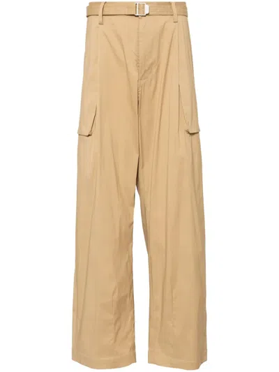 Croquis Belted Trousers In Neutrals