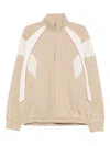 Croquis Biker Pullover Sweatshirt In Neutral