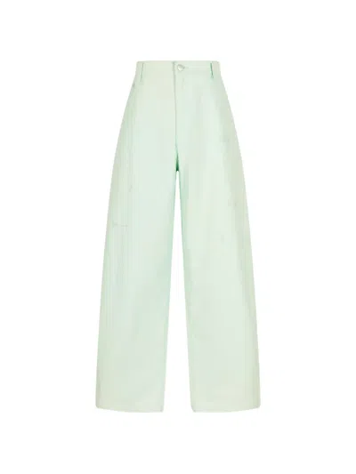 Croquis Brushed Loose-fit Jeans In Neutral