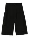 Croquis Cargo Shorts In Black