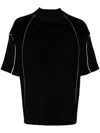 Croquis Casual Short Sleeved T-shirt In Black