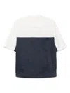 Croquis Colour-block T-shirts In Blue
