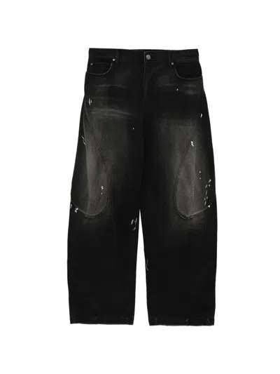 Croquis Conch Shell Jeans In Black
