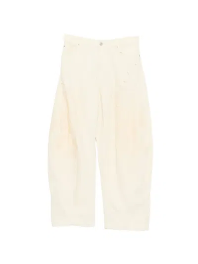 Croquis Conch Shell Jeans In Yellow