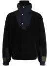 Croquis Contrast-panel Knit Jumper In Blue