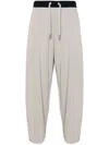 Croquis Jogginghose Mit Kontrastdetail In Grau