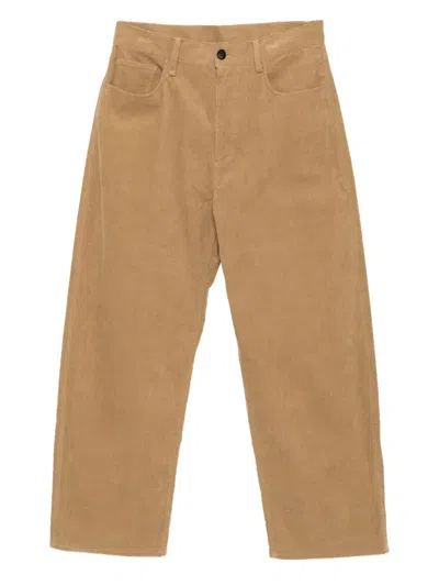 Croquis Corduroy Trousers In Brown