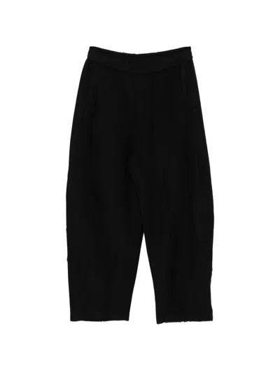 Croquis Gestrickte Hose In Black
