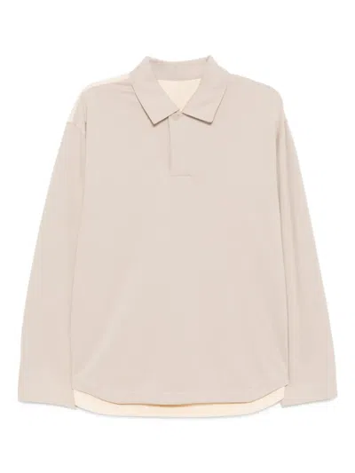 Croquis Cotton Polo Shirt In Neutral