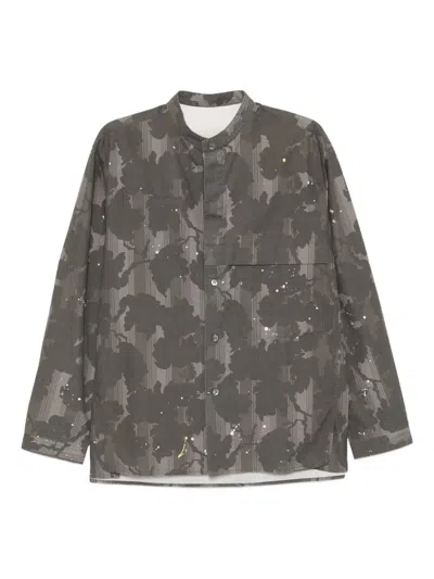 Croquis Cotton Shirt In Gray