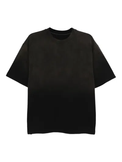 Croquis Cotton T-shirt In Black