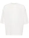 Croquis Crew-neck Cotton T-shirt In White