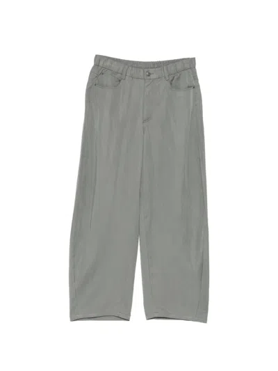 Croquis Curved-leg Trousers In Multi