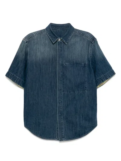 Croquis Denim Shirt In Blue