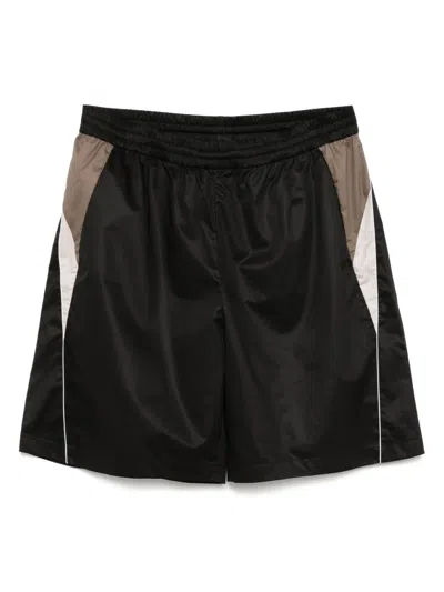 Croquis Drawstring Shorts In Black