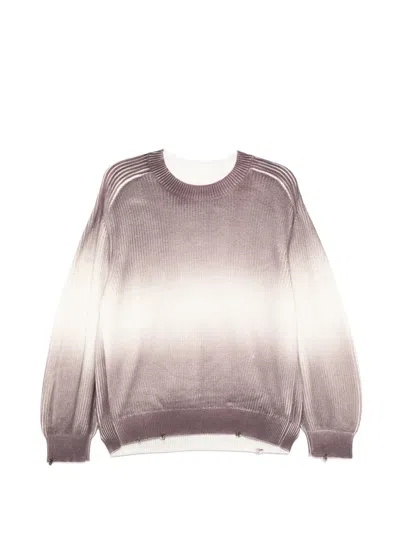 Croquis Gradient-effect Sweater In Purple