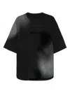 Croquis Gradient-embellished Logo T-shirt In Gray
