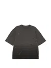Croquis Gradient-effect T-shirt In Gray