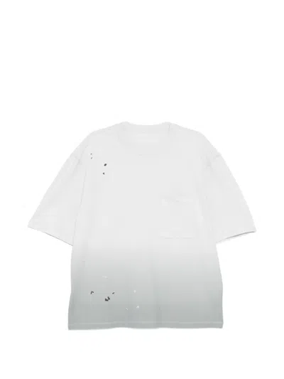 Croquis Gradient-effect T-shirt In Gray